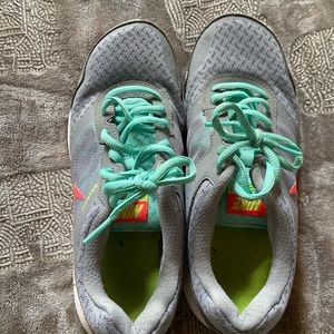 Nike rainbow running shoes size 8 (women’s)